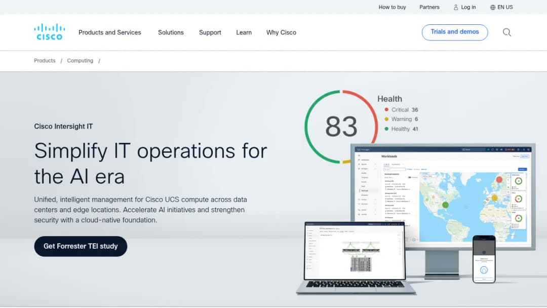 Cisco Intersight screenshot