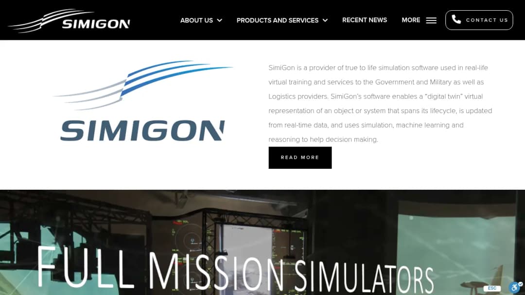 Simigon screenshot
