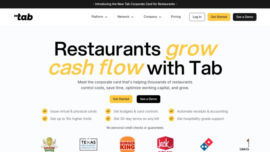 Tab Commerce screenshot