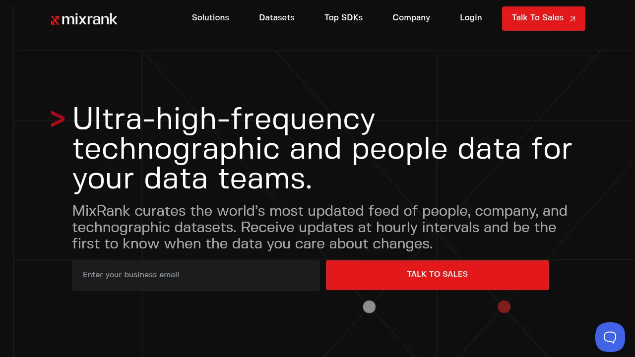 MixRank screenshot