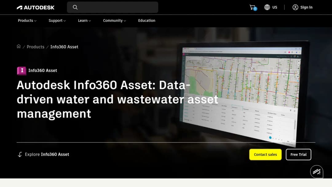 Autodesk Info360 Asset screenshot