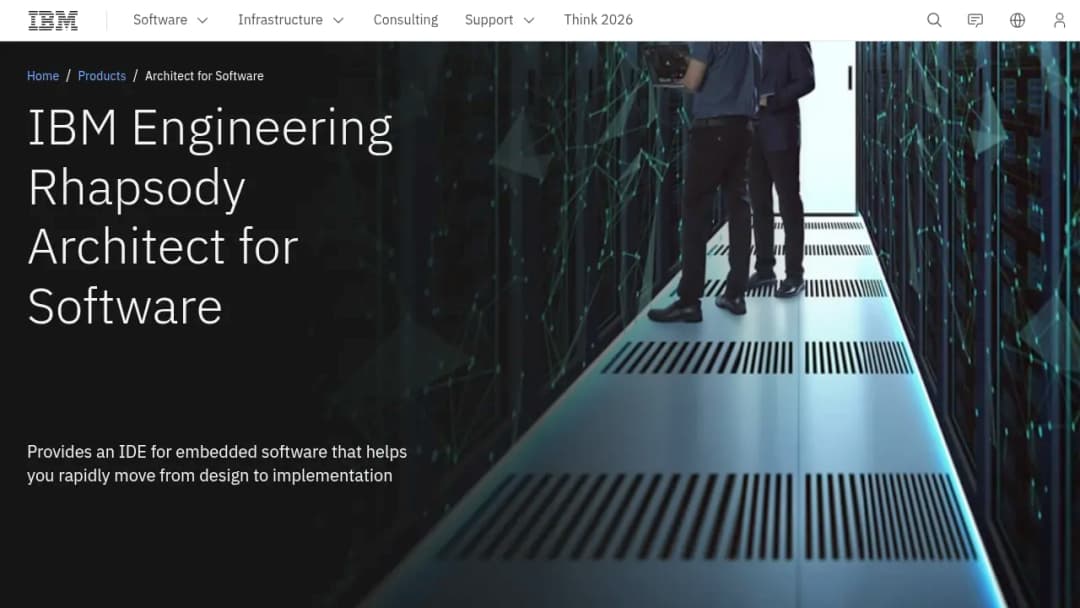 IBM Engineering Rhapsody Architect for Software screenshot