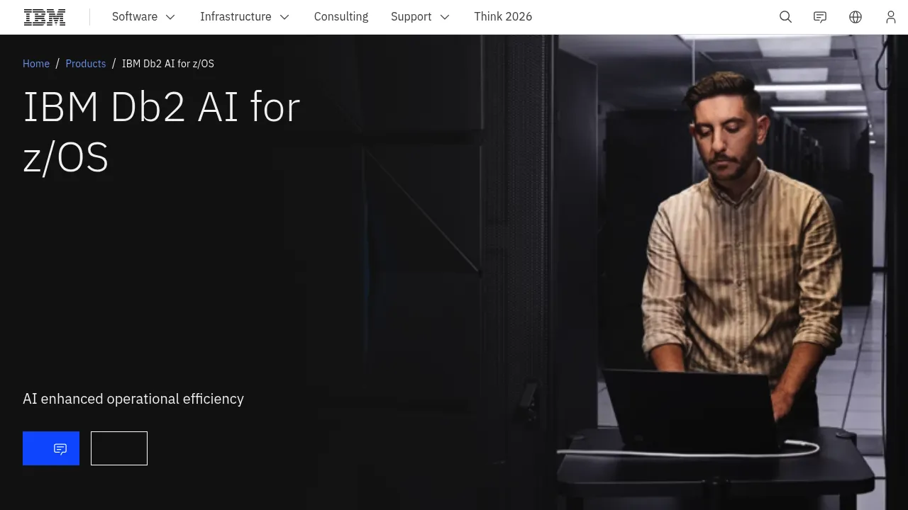 IBM Db2 AI for Zos screenshot