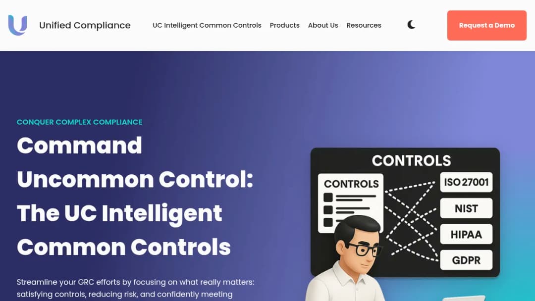Unified Compliance Framework screenshot