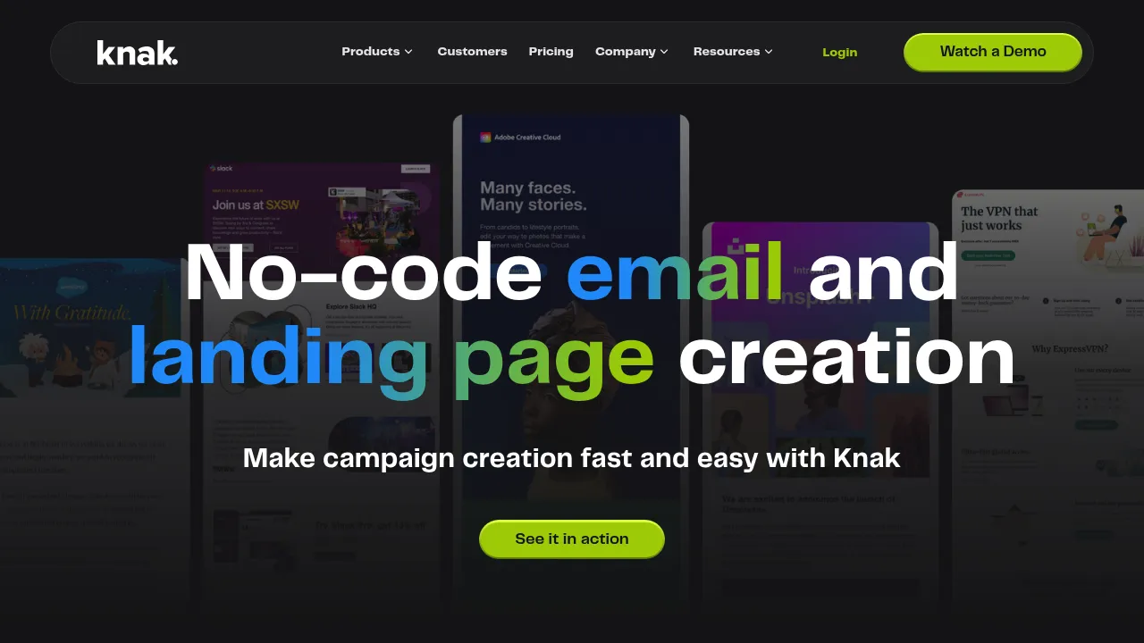 Knak screenshot