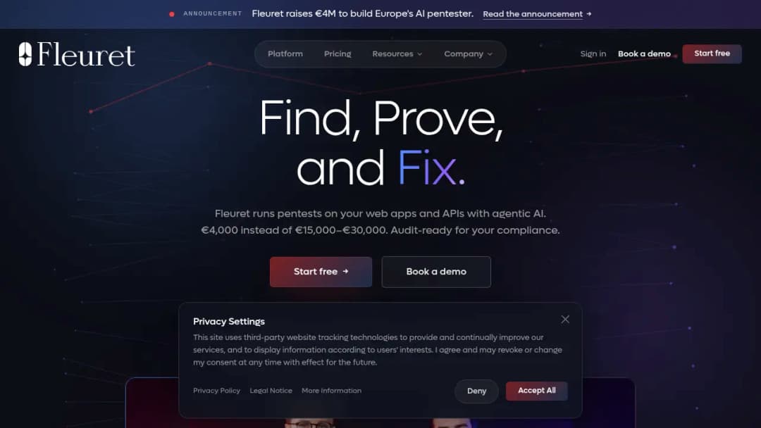 Fleuret AI screenshot