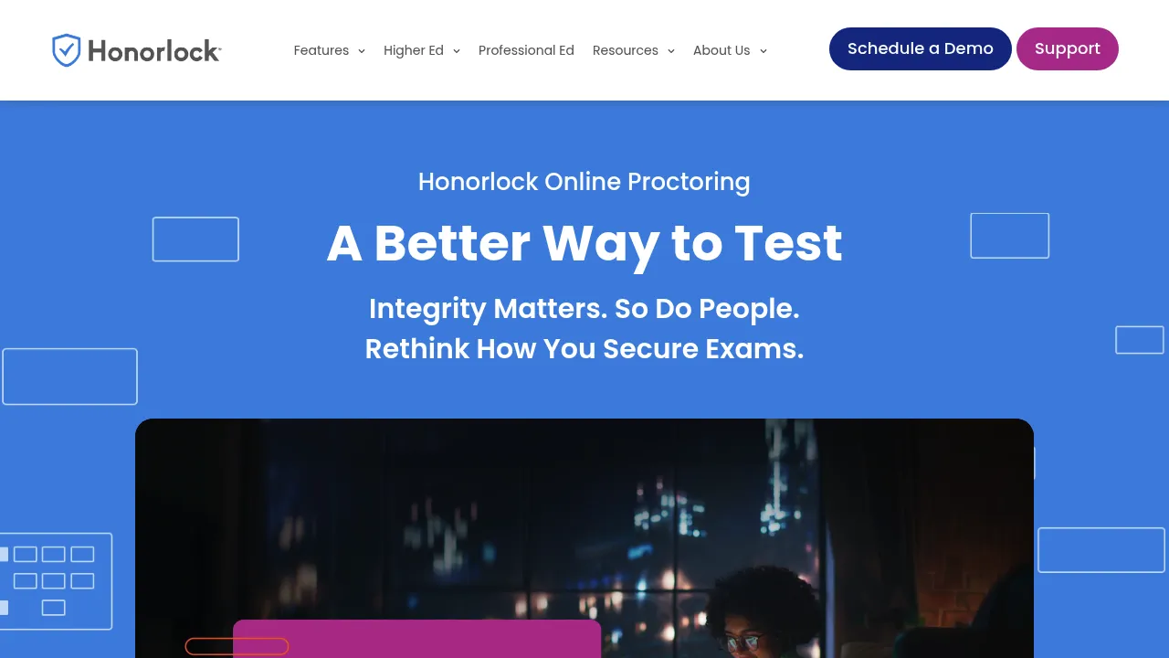 Honorlock screenshot