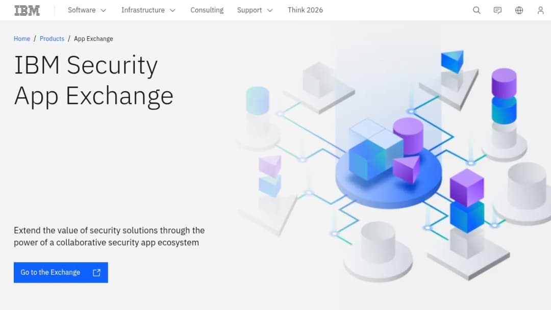 IBM App Exchange screenshot