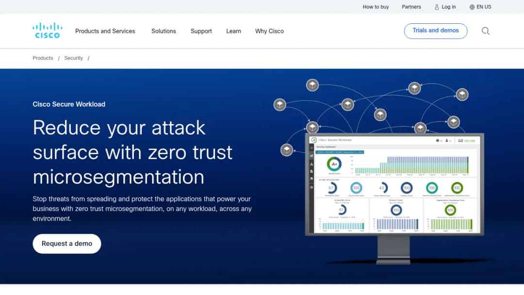 Cisco Secure Workload screenshot
