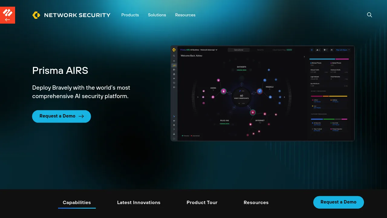 Palo Alto Networks Prisma AIRS screenshot
