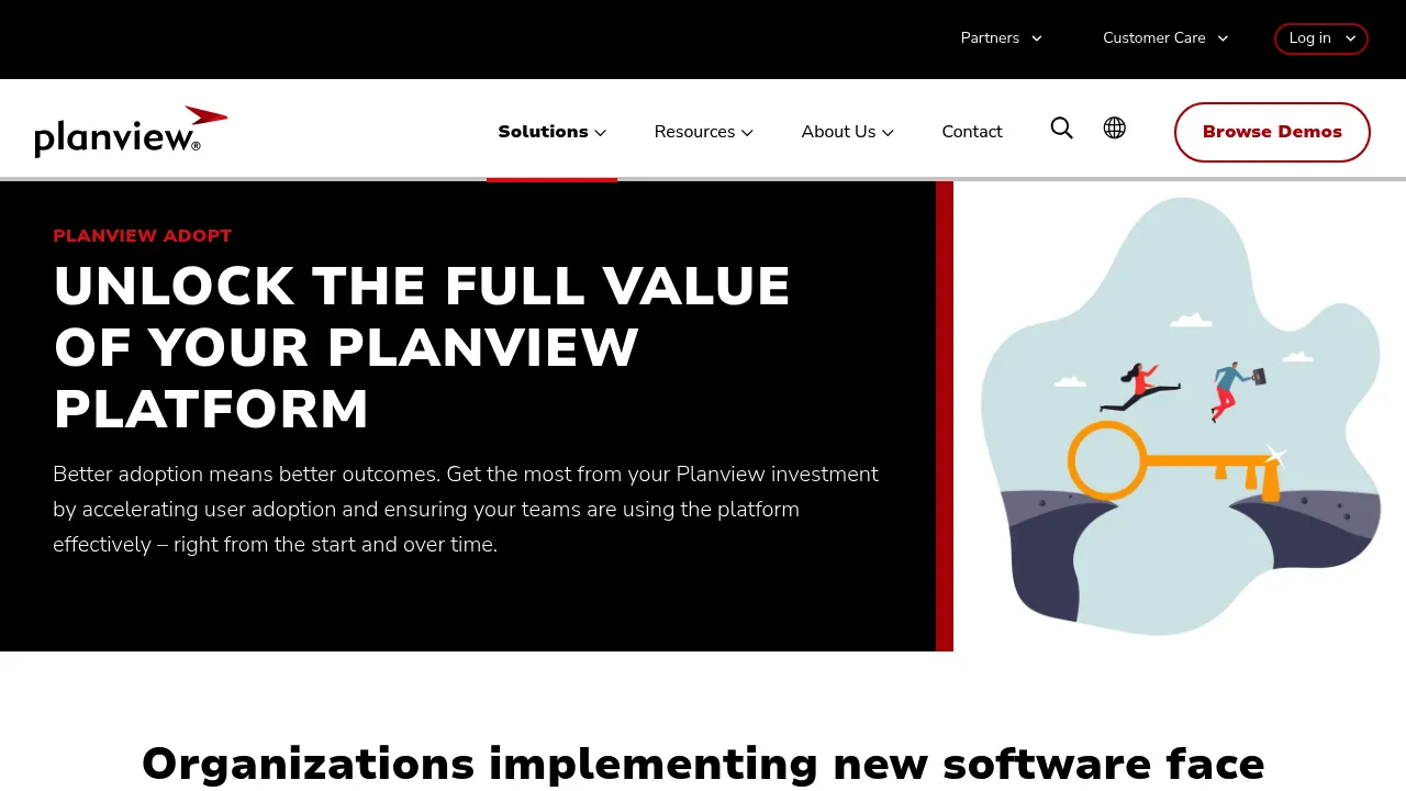 Planview® Adopt screenshot