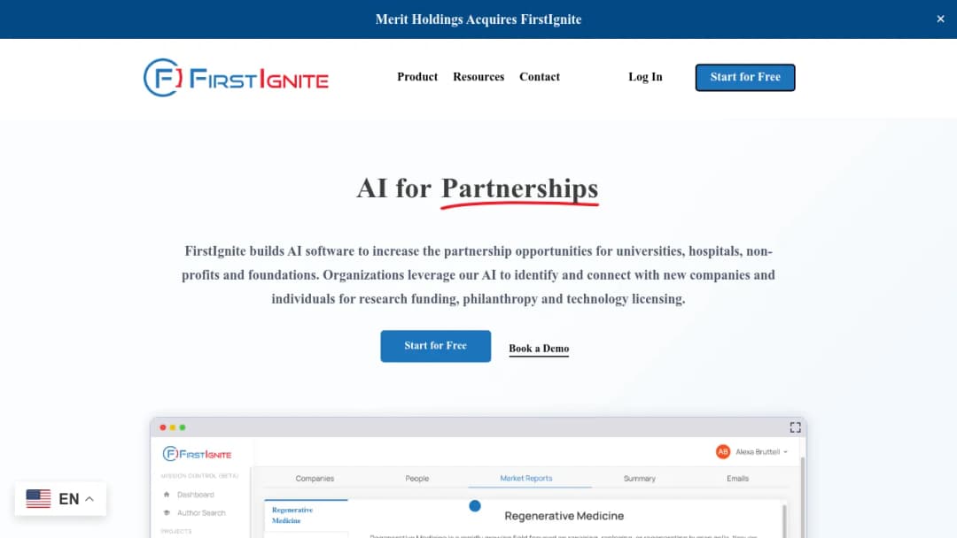 FirstIgnite screenshot