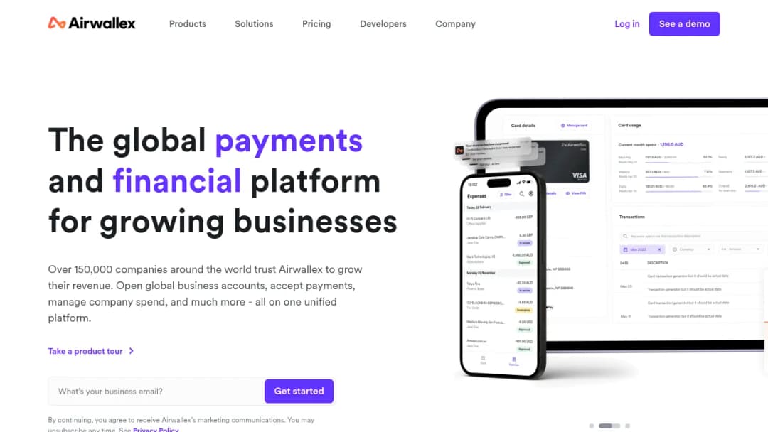 Airwallex screenshot