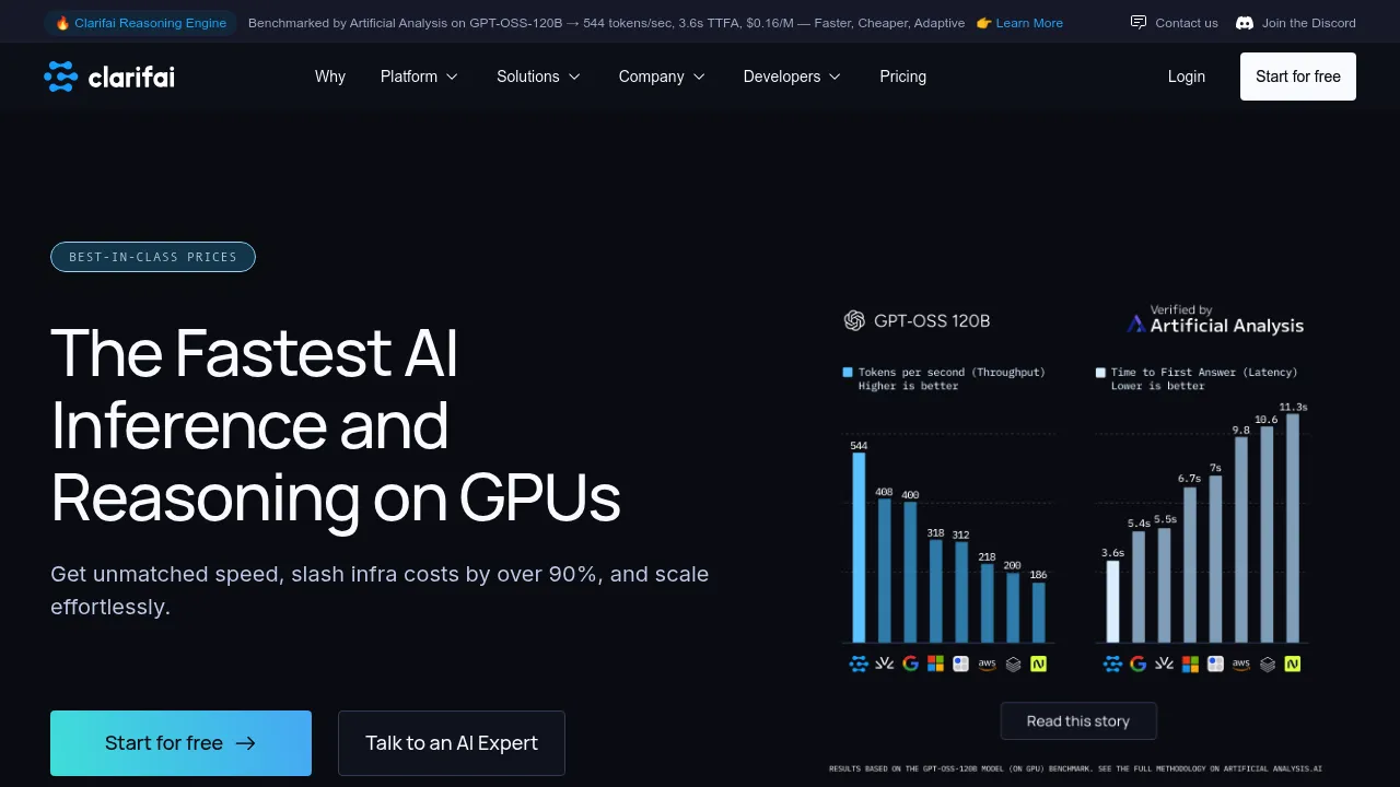 Clarifai screenshot