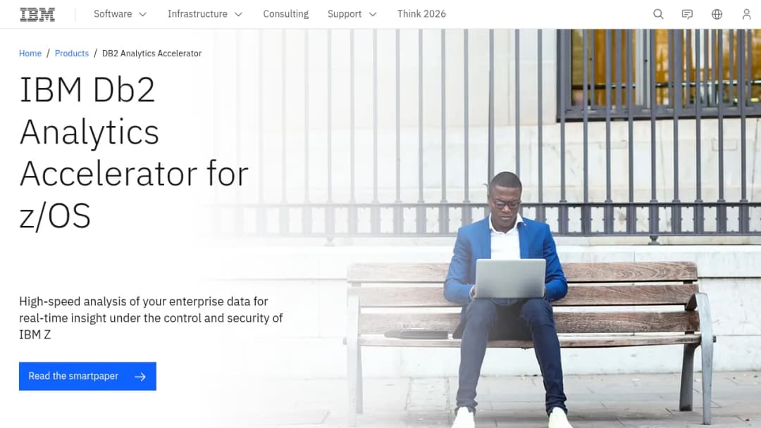 IBM Db2 Analytics Accelerator screenshot