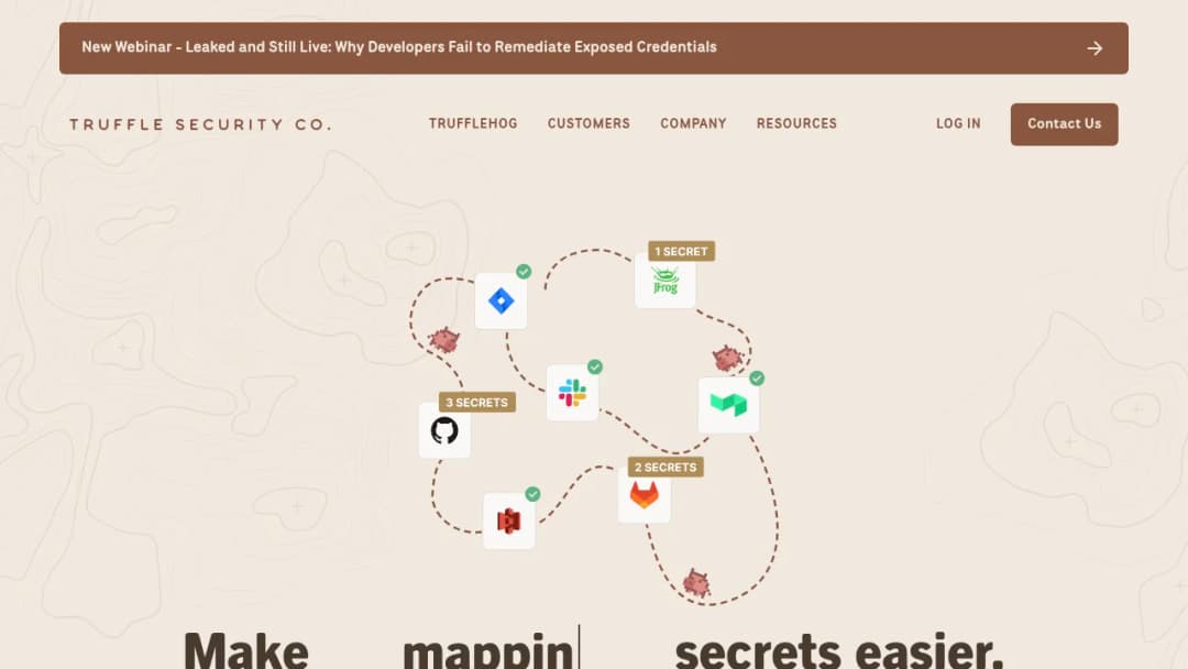 Truffle Security screenshot