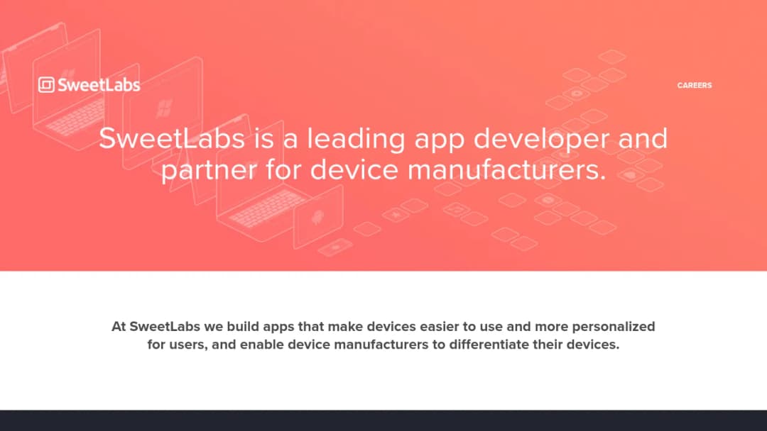 SweetLabs screenshot