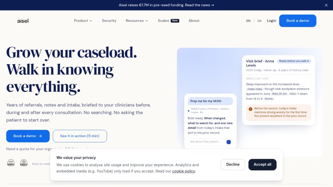 Aisel Health screenshot