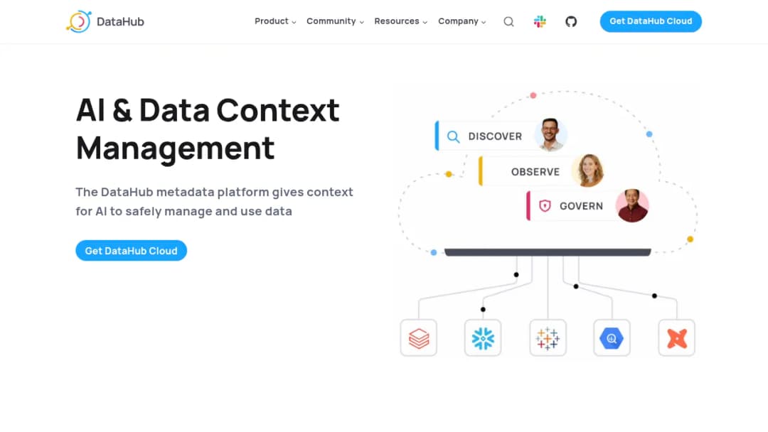 DataHub screenshot