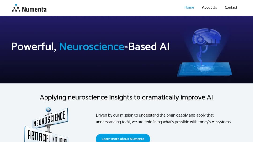 Numenta screenshot