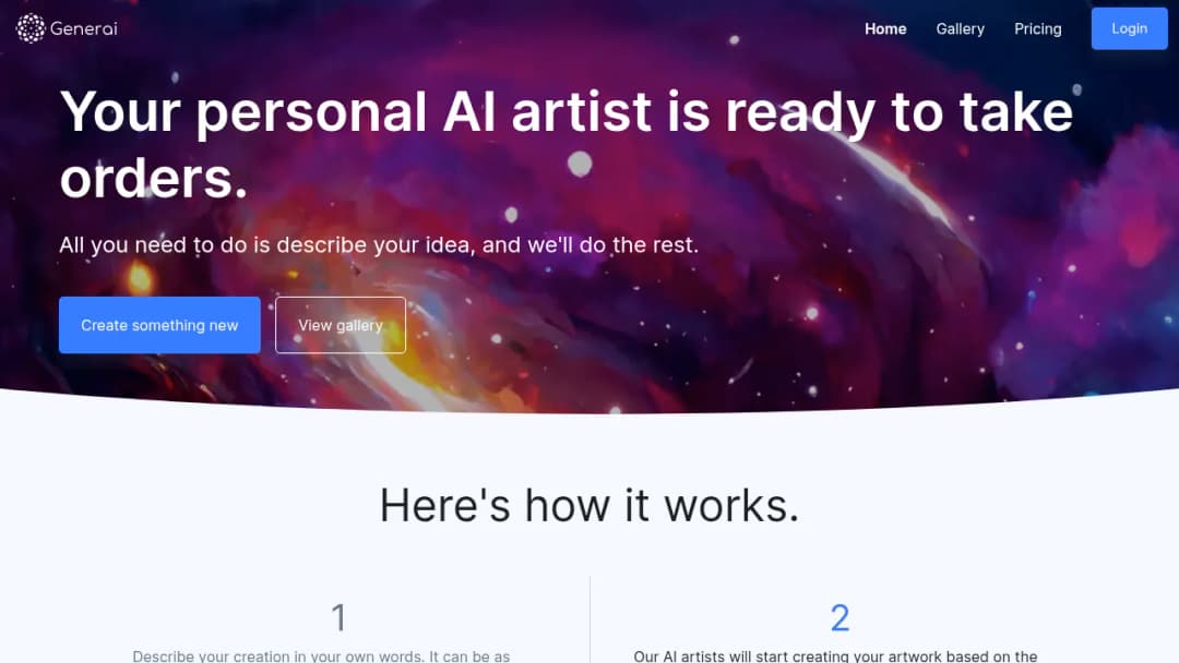 Generai screenshot