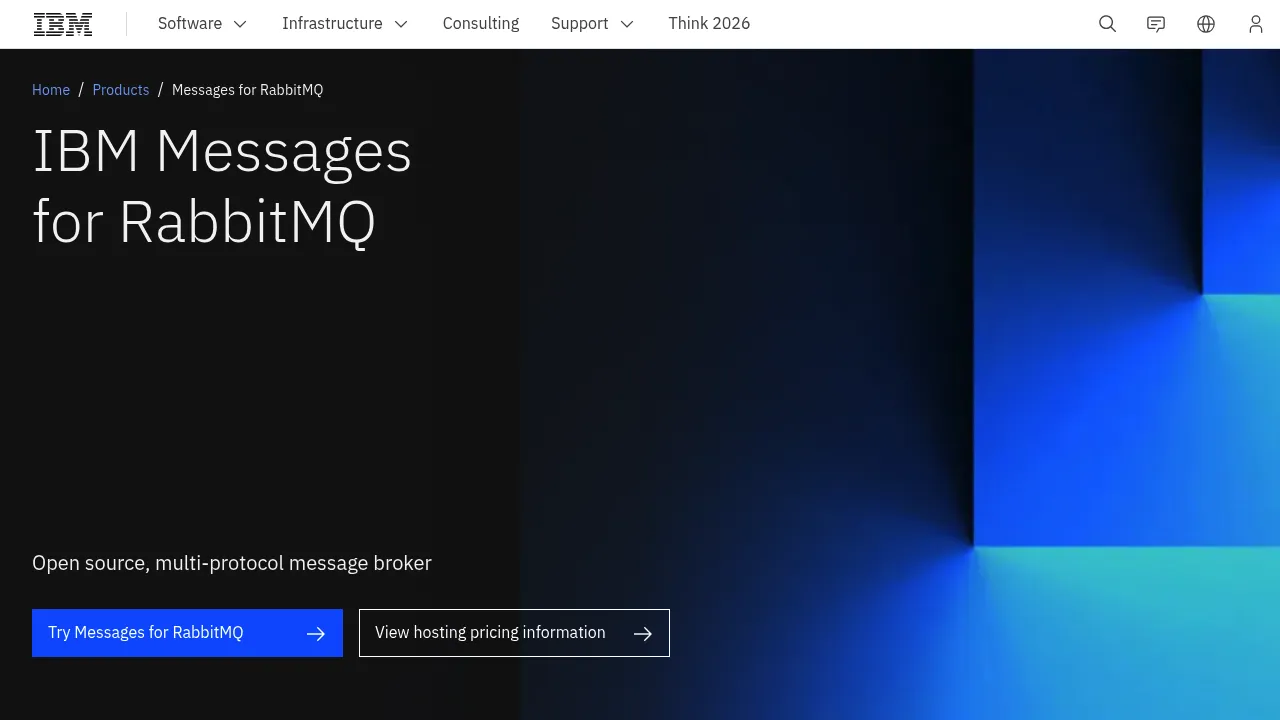 IBM Messages for Rabbitmq screenshot