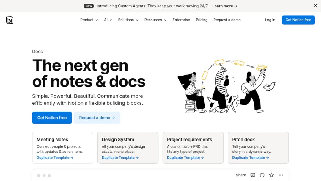 Notion Docs screenshot