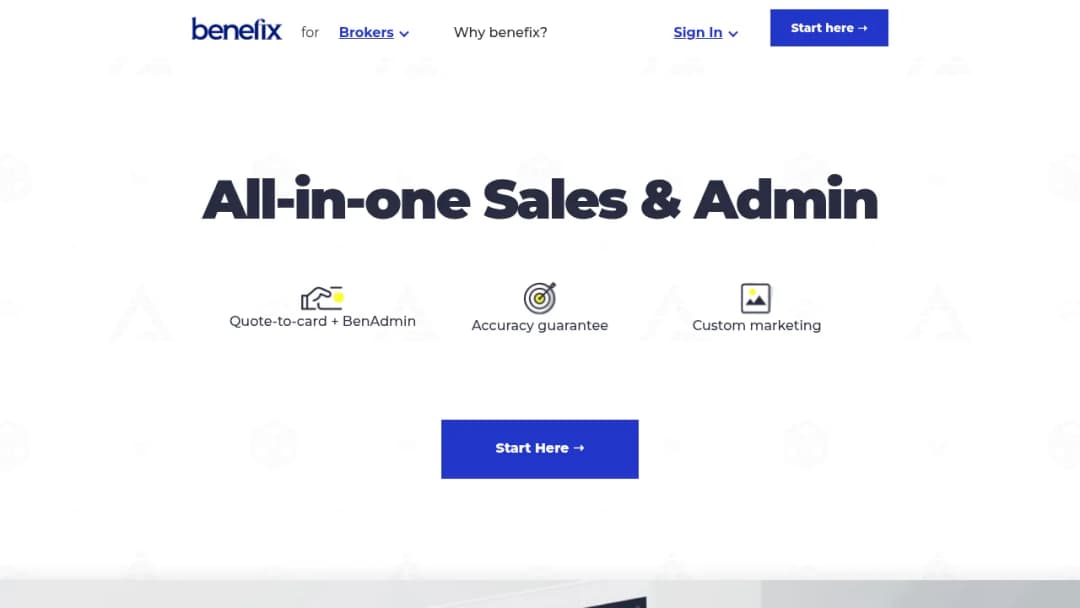 Benefix screenshot