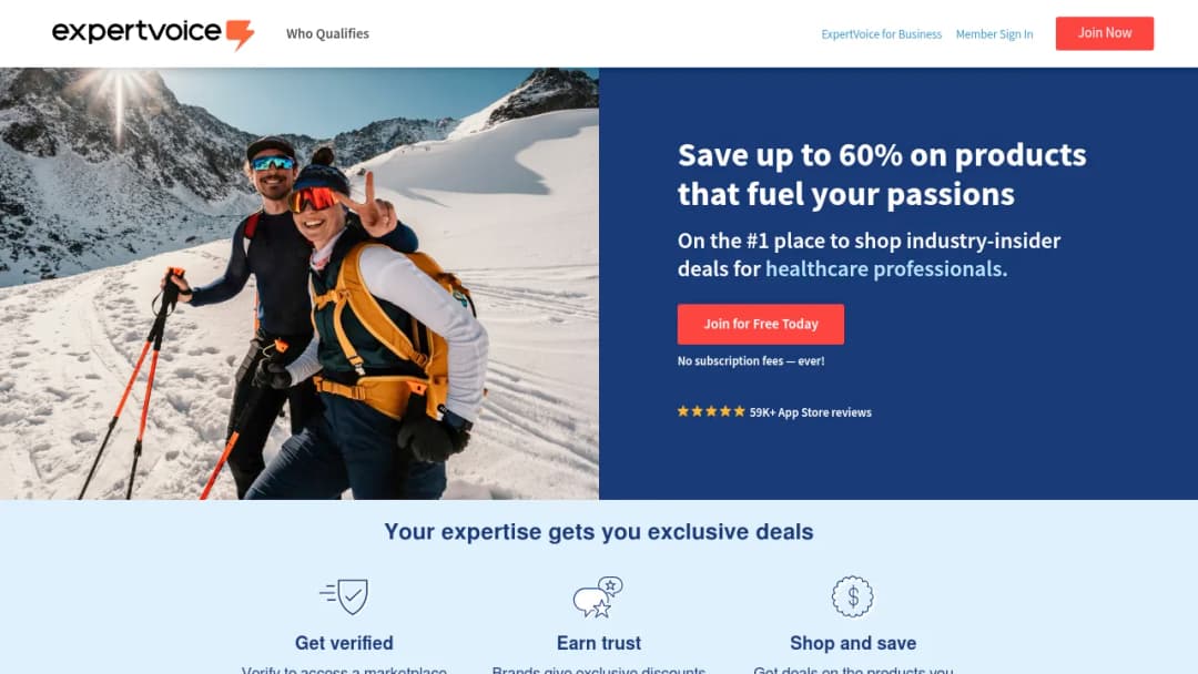 ExpertVoice screenshot