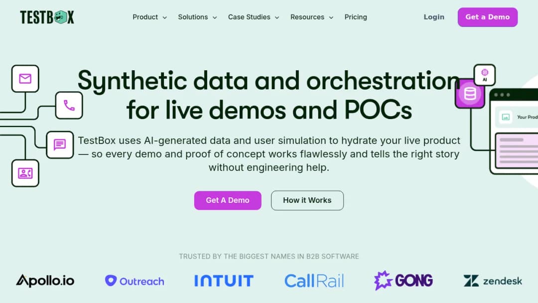 Testbox screenshot