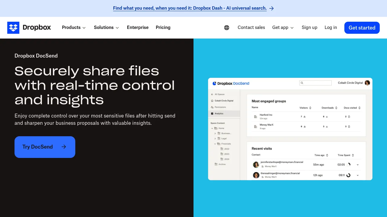 DocSend by Dropbox | Airframe