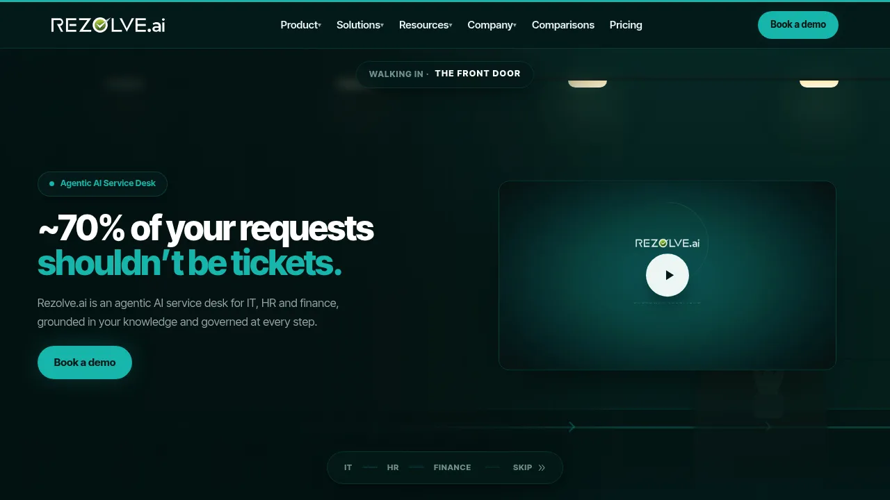 Rezolve AI screenshot