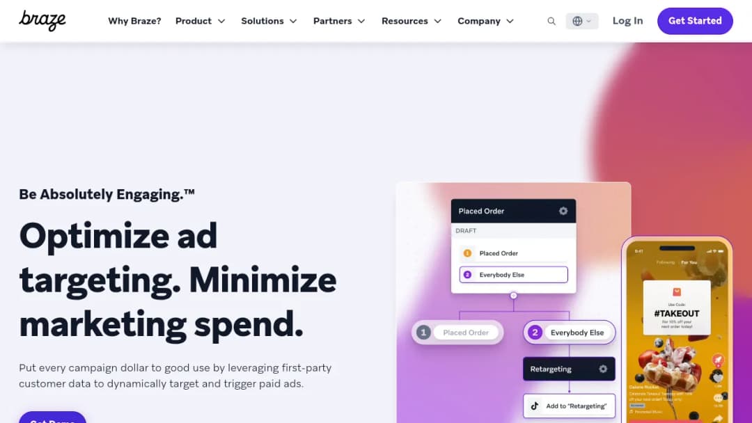 Braze Media Audience Sync screenshot