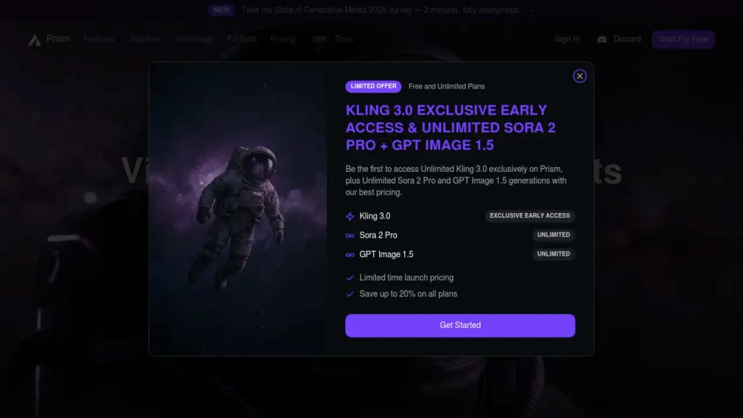 Prism screenshot
