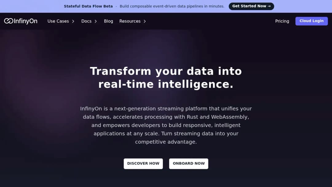 InfinyOn screenshot