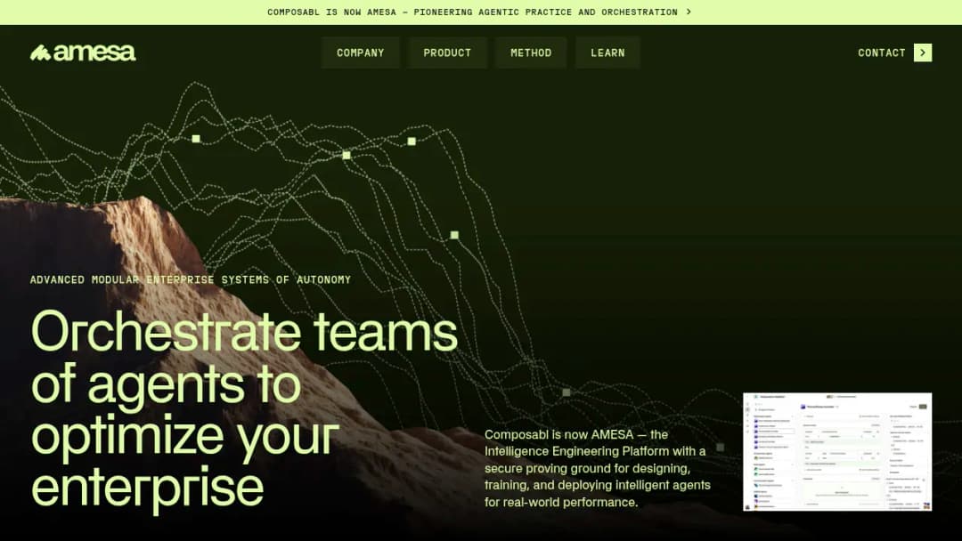 AMESA screenshot