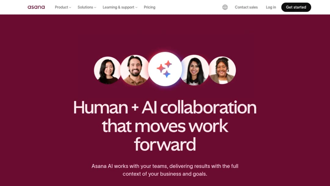 Asana AI screenshot