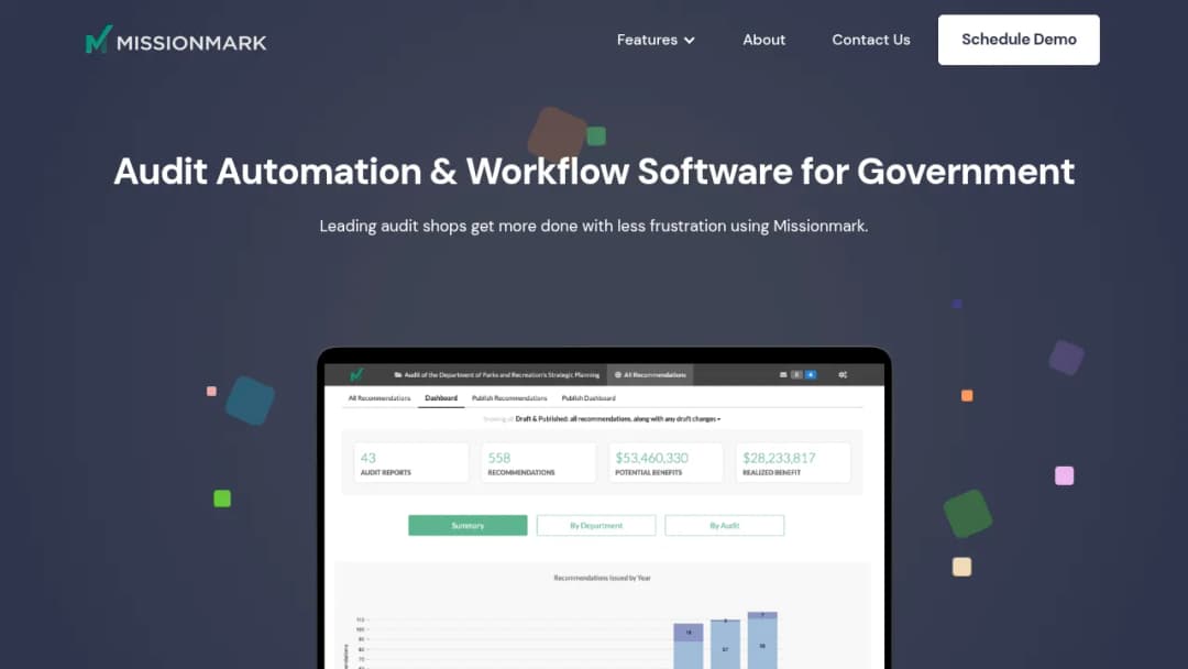 Missionmark screenshot