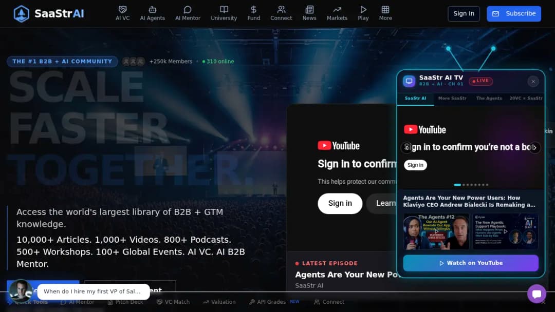 Saastr screenshot