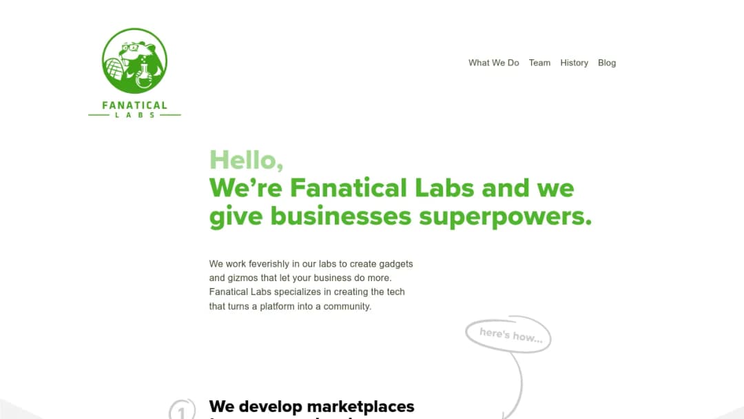 Fanatical Labs screenshot
