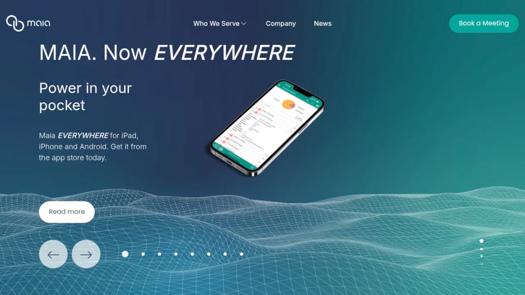 MAIA Technology Limited screenshot