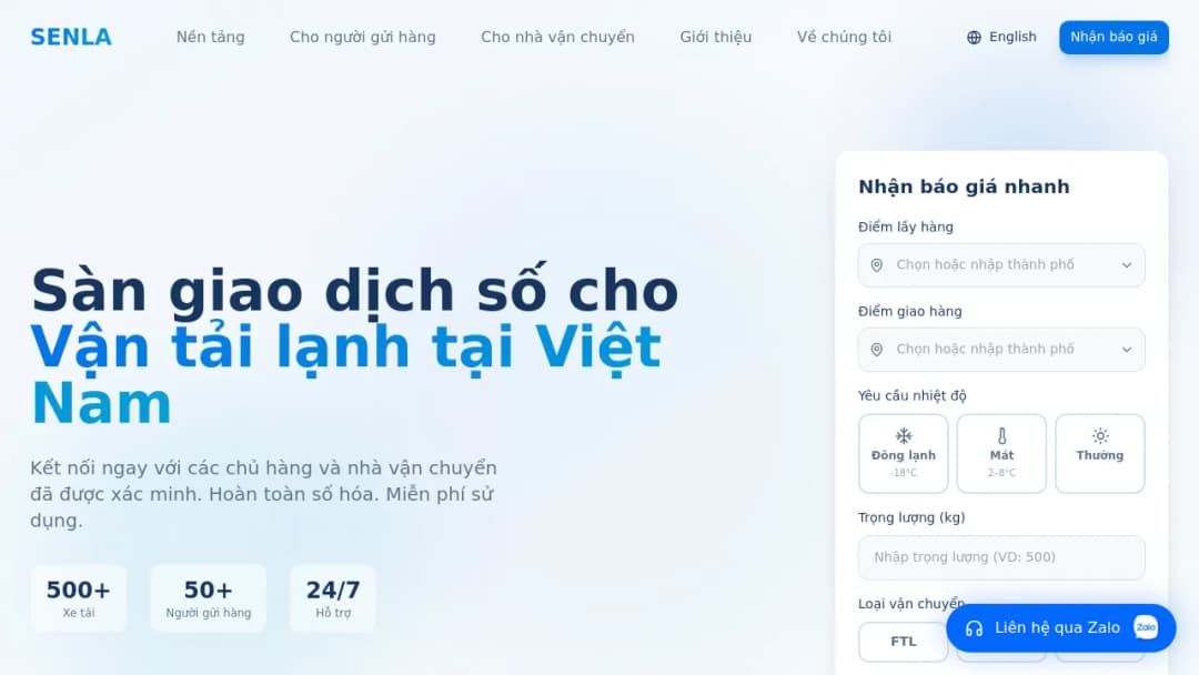 Senla screenshot