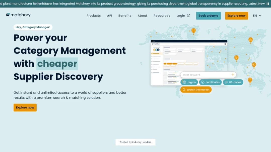 Matchory screenshot