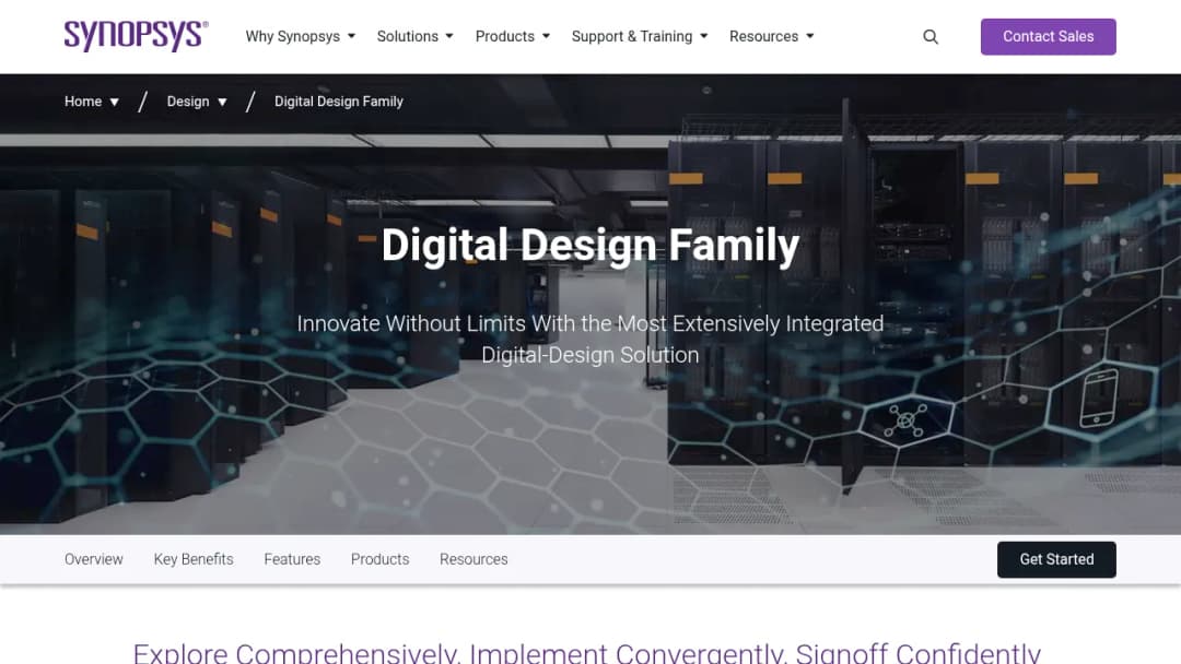 Synopsys Digital Design screenshot
