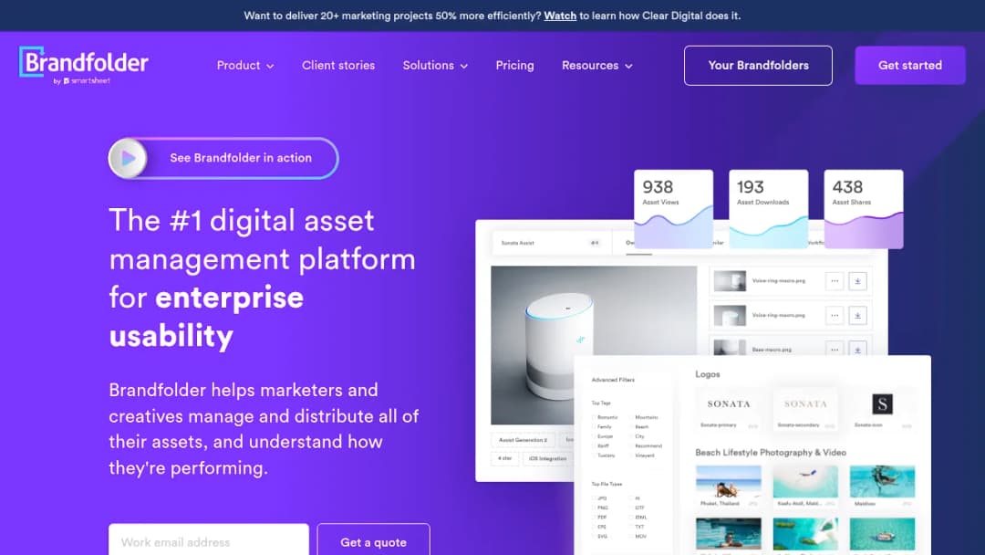 Brandfolder screenshot