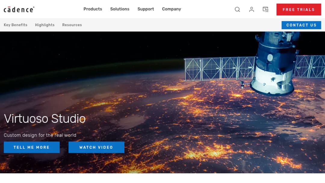 Cadence Virtuoso Studio screenshot