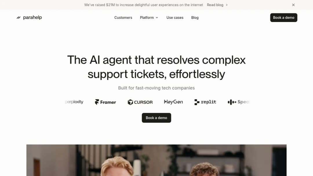 Parahelp screenshot