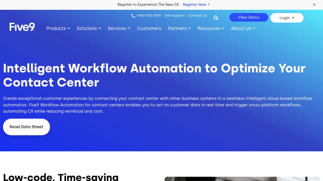 Five9 Workflow Automation screenshot