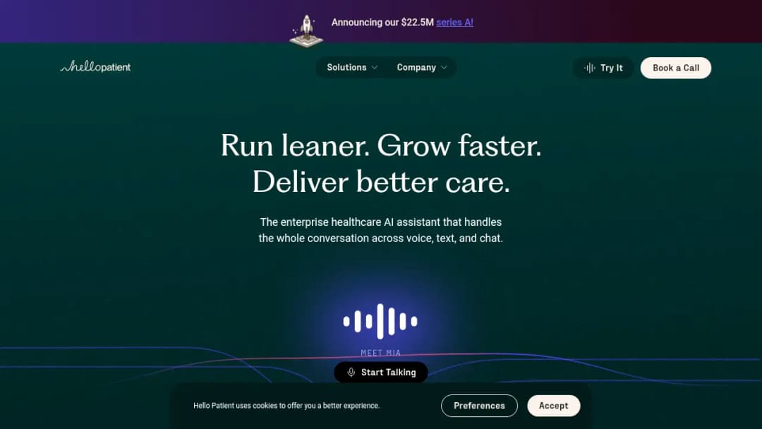Hello Patient screenshot