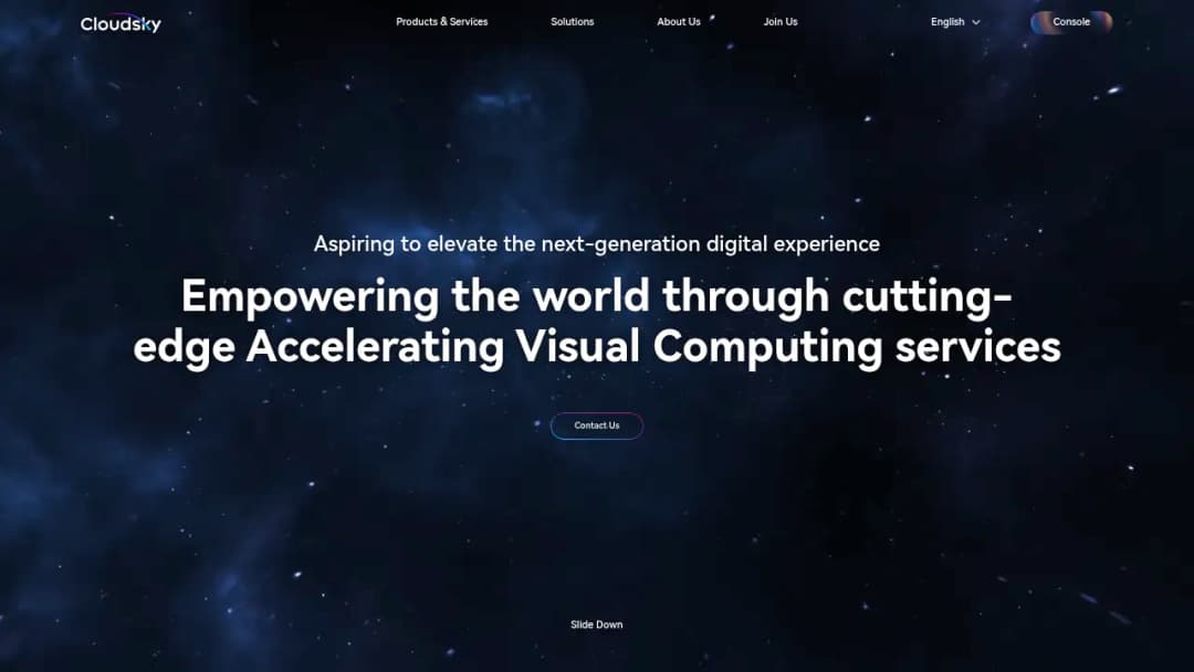 Cloudsky screenshot
